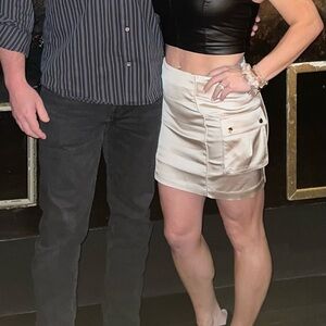 h:ours Vector Mini Skirt